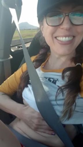 Masturbating While On A Drive...Dropped My Phone At The End, Sorry xx