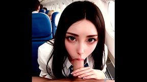 Flight Attendant ai hentai compilation