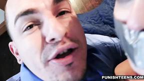 ”Harley Ann Wolf gagged & ravaged rough”