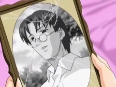 Naked anime babe