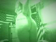 Night Vision Cam strip tease and bathing suite