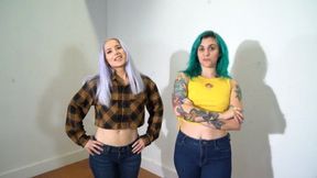 Wedgie Battle with Galas