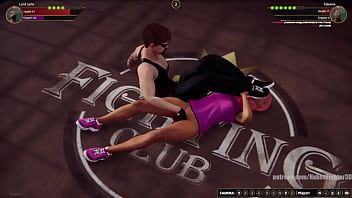 Lord Jerle VS Taleena (Naked Fighter 3D)