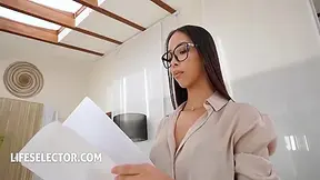 Lia Lin, Sharon White And Angelica Heart In The Office Takeover