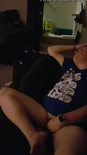 Wife plays alone while step-brother lurks