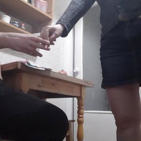 Fetish girls smoke and cum - Lesbian-illusion