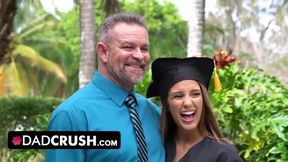 Grad Night Surprise: Layla's Intimate Encounter with Her Stepdad