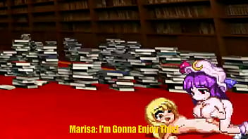 Marisa Makes love with Patchouli (Touhou Parody)