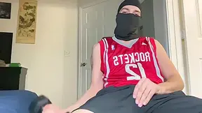 Workout Leads To Stripping & Soft Dick Getting Hard Until Huge Cumshot