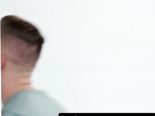 WITHOUT THE FAMILY - Natasha Fine's Stepson Supplicates to Suck MASSIVE NATURAL BREASTS!