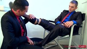 GentlemensCloset: Compilation Of Insane Guys Adoring Wonderful Soles