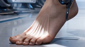 Barefoot Cyborg Domination POV — You’re Beneath Me
