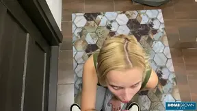 Sexy Couple Turn Their Building Tour Into A Steamy Rooftop Tease