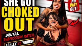 ASHLEY vs YUHIRO – Submissions, Domination & Barefoot Fight