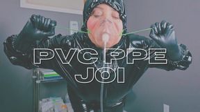You Don’t Cum Until I Say So – PVC Goddess Controls Your Orgasm (Oxygen Mask JOl + Wand Tease)