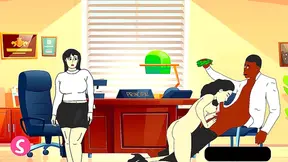 Steamy Office Romance Unfolds – Sultry Desires Ignite Between Coworkers