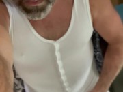 Onesie Cockcage Massage Gun