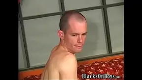 Harley Enjoys Intense Anal Action with Black Stud in Steamy Gay Session