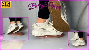 Puma Sneakers Cock Trampling Tied With Tape - Cockbox - Shoejob - Cock Crush - CBT - Ball Stomping - Foot Fetish - 4K