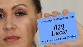 ”Lucie's first porn casting”