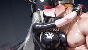 ladymon x angomon (ai)