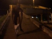 Totally naked in the middle of the street (Full Video in Onlyfans)