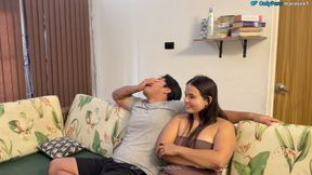 Unexpected visit and I end up fucking grandpa in front of my boyfriend