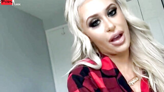 Curvy White Goddess Allyssa Deaux Gets Down with Jittery Lover, Rakes Her Puffy Brown Bush Hungry Chocolaty Hole CT S3E5