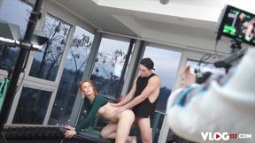 Gorgeous Model Charlie Red Loves Making Porn Scenes