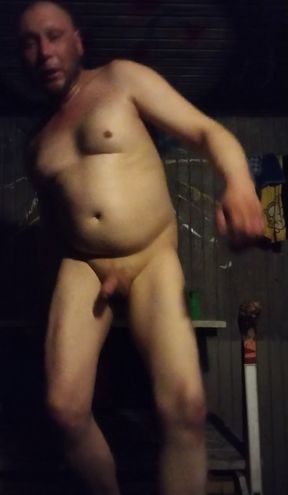 Chilling and relax on the warm sauna.