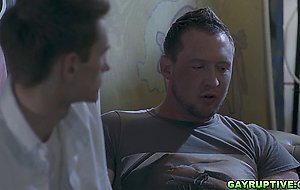 Trevor Harris learns gay sex from Pierce Paris