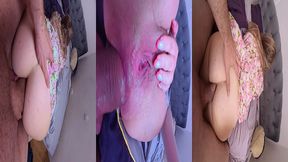 deep anal and creampie