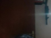 HOT MUSCLE MAN JERKING OFF WITH A 14 INCH COCK PRETTY FACE 2 GALLONS OF CUM ON THE FLOOR