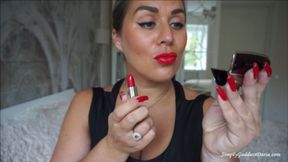 The Luxury Of Being My Devoted Lipstick Slave (720p HD)