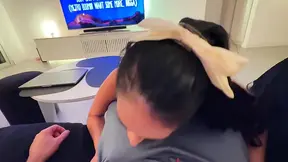 Shy Japanese MILF transforms into a freak in the elevator