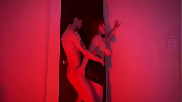 [FULL VIDEO] Busty Redhead Latina fucks me in the restroom of a crowded Bar - 15 min