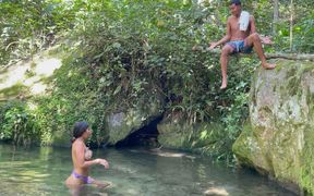 I Fuck Unknown Latina Girl While She Takes a Nice Dive in the Lake