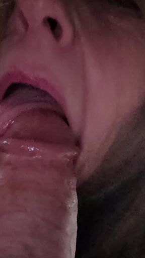 Little Linda Gives Head Beginning to End Mouthful of Cum