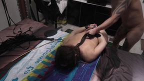 Russian BDSM Slave Gets Ass Fucked From Behind