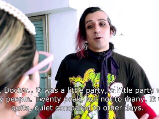 Hawt Agreement: Stud wear a White Zombie T-Shirt bang lawier to save her job ft. DivinaMaruuu