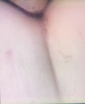 Curvy homemade GF takes big dick in POV anal doggy style