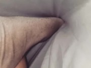 Wearing dirty socks to ,  candid dirty socks