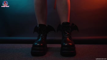 CyberlyCrush Gets Her Cyberpunk Booty Banged
