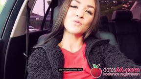 The Public Car Fucker: Hot Brunette (26 Years Old)