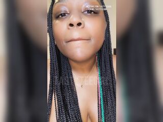 black JOI face • I'm willing for your cum - greater amount on OF: TastyTeeGirl