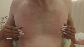 Chest and Nipple Scratching