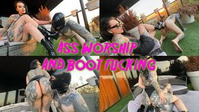 Face Sitting Ass Worship and Boot Fucking ft Demoness Luna Maz Morbid #Demoness #FootWorship #AssWorship 1080p