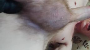 Freckled Studs Big Cock Cums Nonstop Gushing Ropes Destroy Couch
