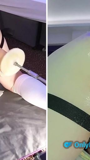 Emotional moment from &quot;Close up anal dildo fucking for sexy British MILF Essex Girl Lisa&quot;
