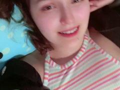 Pretty redhead webcam masturbation show